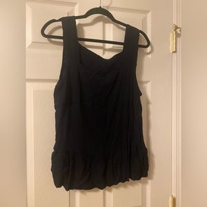 Navy blue loft tank top